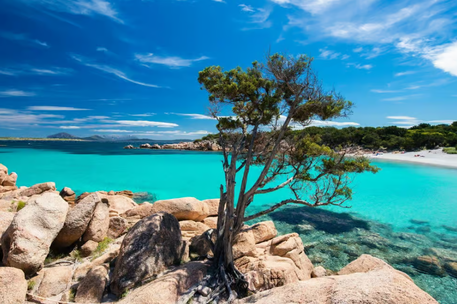 Costa Smeralda Sardinia beach turquoise granite