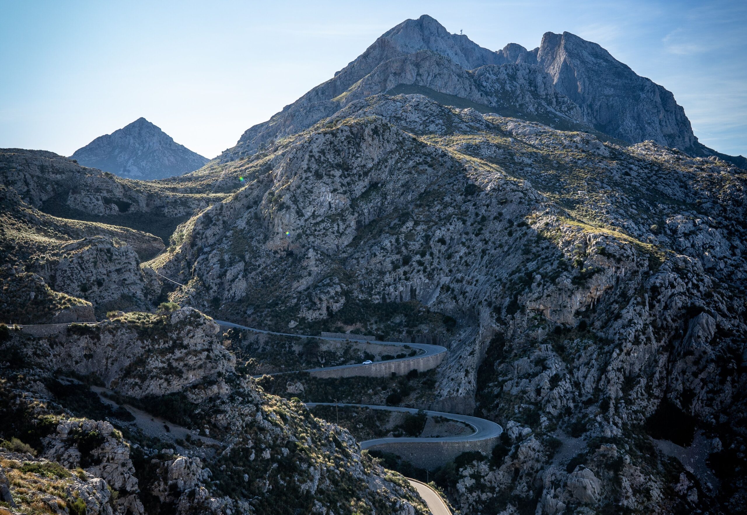 Sa Calobra road Mallorca Tramuntana serpentine