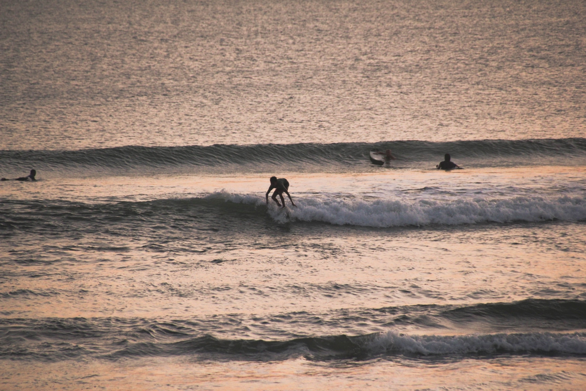 Uluwatu surf sunset Bali