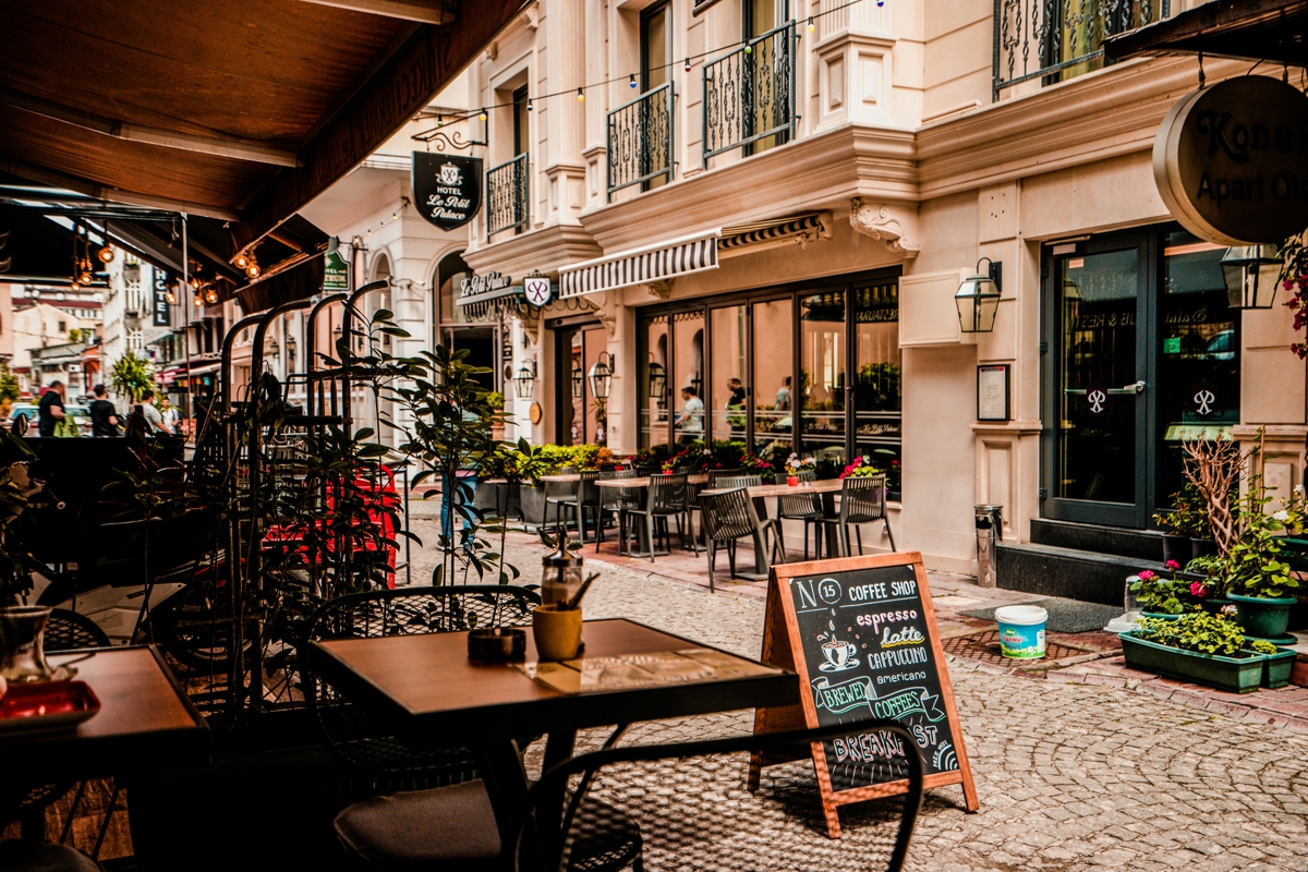 local neighborhood cafes away from tourists Europe